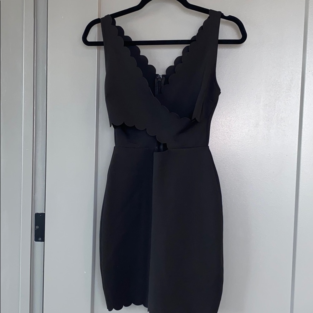 Topshop black dress - size 4